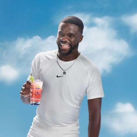 Tennis-Player Vodka Campaigns