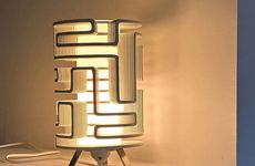 Maze-Inspired 3D-Printed Lamps