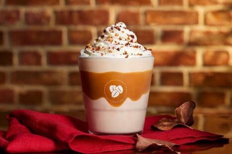 Chilled Autumnal Cafe Drinks
