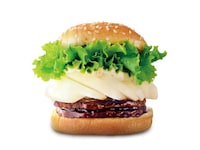 Savory Pear-Topped Burgers Image 1