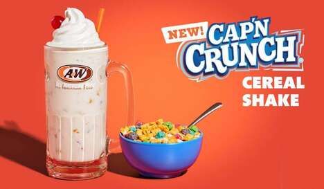 Crispy Dessert Cereal Shakes