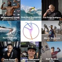 Athlete-Inspired AI Brand Campaigns