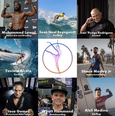 Athlete-Inspired AI Brand Campaigns