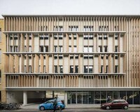 Moveable Wooden Office Facades Image 3