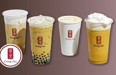 Pumpkin Pie Boba Drinks