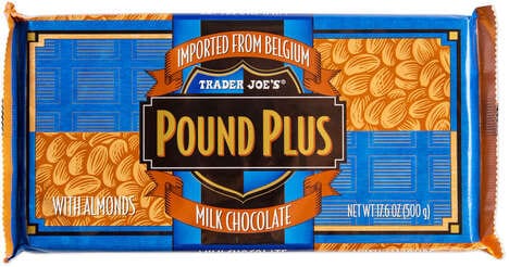 Almond-Studded Chocolate Bars