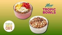 Tropical Pineapple Smoothie Bowls Image 1