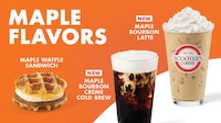 Maple-Flavored Bourbon Lattes Image 1