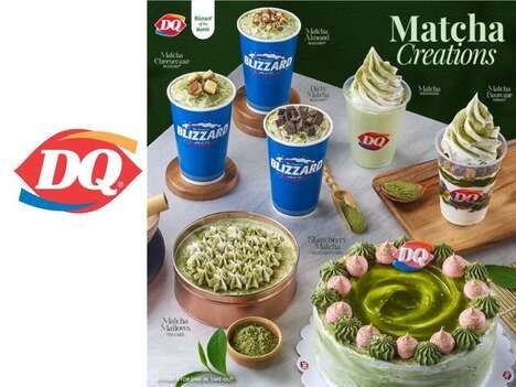 Matcha-Exclusive Dessert Offerings