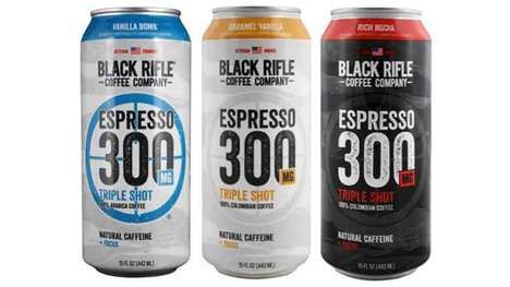 Triple-Shot Espresso Energy Drinks