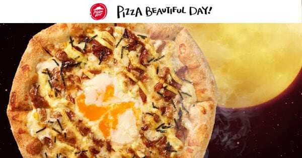 Lunar Egg-Topped Pizzas Image 2