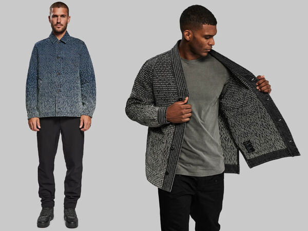 Reinforced Japanese-Inspired Jackets : Vollebak Sashiko Chore Jacket