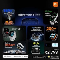 Sporty Cubic Smartwatch Models Image 2