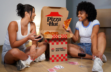 Pop-Up Pizza Box Tables