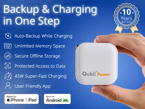 Data-Backup Phone Chargers