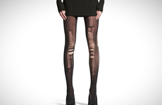 Purposefully Distressed Luxe Tights