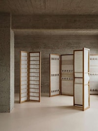 Material-Centric Room Divider Series Image 2