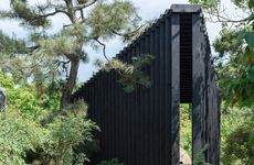 Rocky Garden-Nestled Serene Pavilions