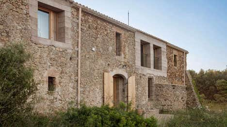 Stone Ruin-Transformed Spanish Homes