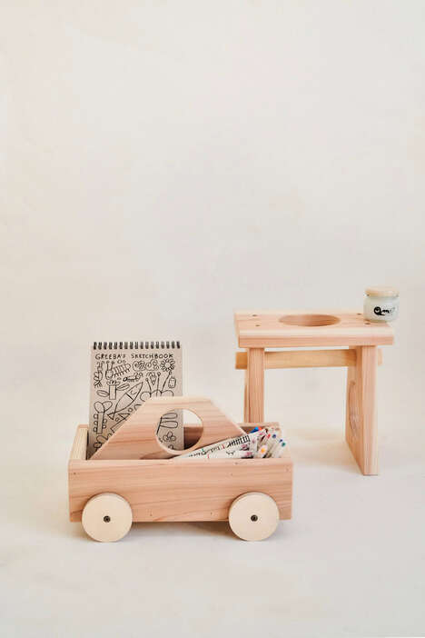 Imaginative Pared-Back Art Supplies