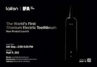 Aerospace-Grade Titanium Toothbrushes