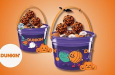 Trick-or-Treat Donut Hole Buckets