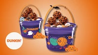Trick-or-Treat Donut Hole Buckets