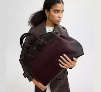 Structured Leather Tote Bags