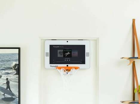 Space-Saving Smart Basketball Hoops