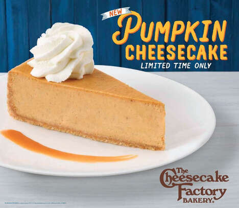 Seasonal Pumpkin Cheesecakes