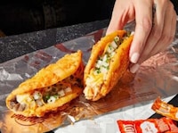 Toasted Cheddar Taco Shells Image 1