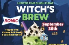 Witchy Halloween Float Drinks