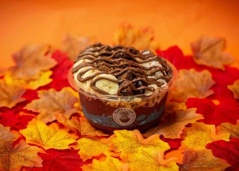 Autumnal Apple Acai Bowls