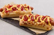 Pizza Crust Hot Dogs