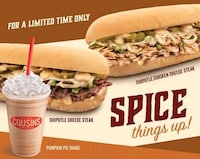 Spicy Cheesesteak Sub Sandwiches Image 1