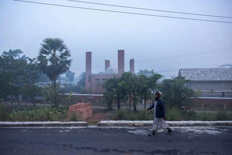 Red Brick Geometric Mosques