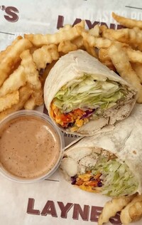 Extra Crispy Chicken Wraps Image 2