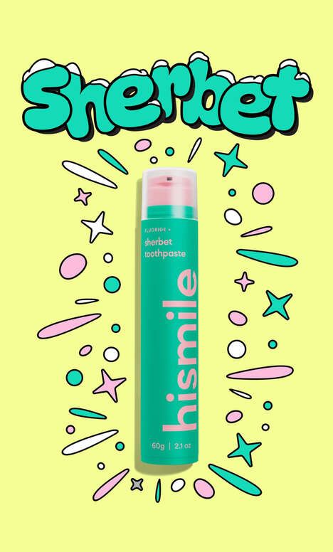 Sherbet-Flavored Toothpastes