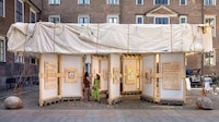 Recycled Ship Sail Pavilions Image 1