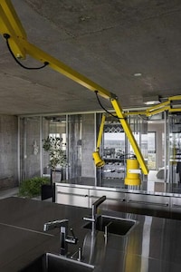 Graphic-Accented Brutalist Apartments Image 1