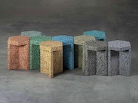 Discarded Shoe-Created Stools Image 1