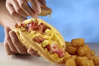Waffle-Made Breakfast Tacos Image 2