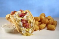Waffle-Made Breakfast Tacos Image 3