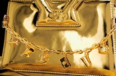 Credit Card-Inspired Golden Bags