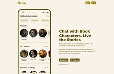 Lively Literary Character Apps