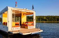 Solar-Powered Compact Houseboats