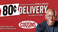 Low-Cost Sandwich Delivery Deals Image 1
