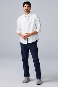 Tailored Slacks-Like Sweatpants Image 6