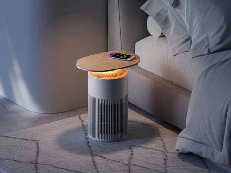 Air Purifying Multifunctional Tables