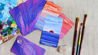 Therapeutic Sunset-Inspired Cards Image 6